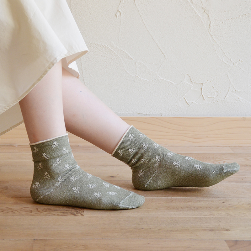 天衣無縫 やさしいソックス ミモザ GR